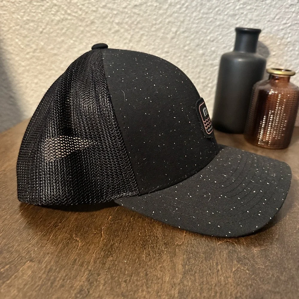 Travis Mathew Black Trucker Hat - Picture 2 of 4